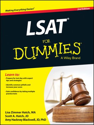 cover image of LSAT For Dummies